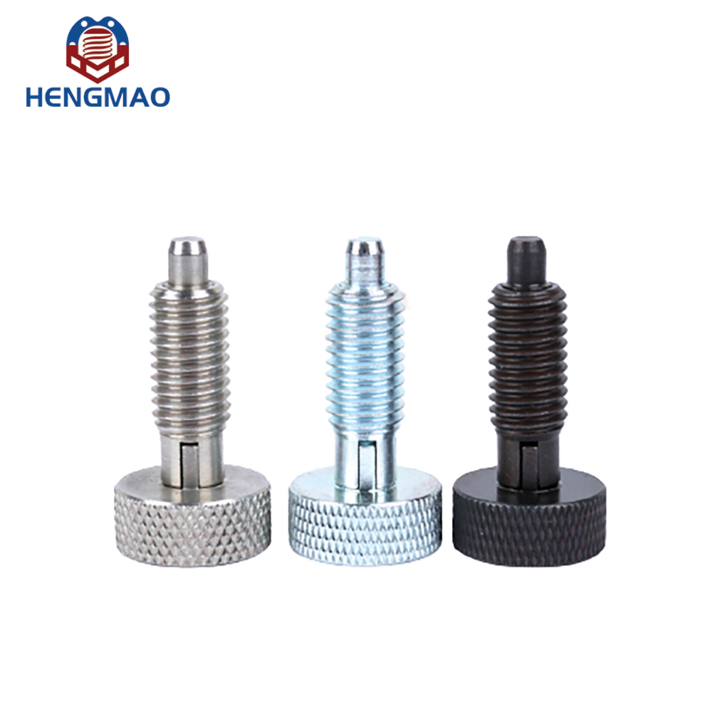 Knurled Pull Knob Indexing Plunger