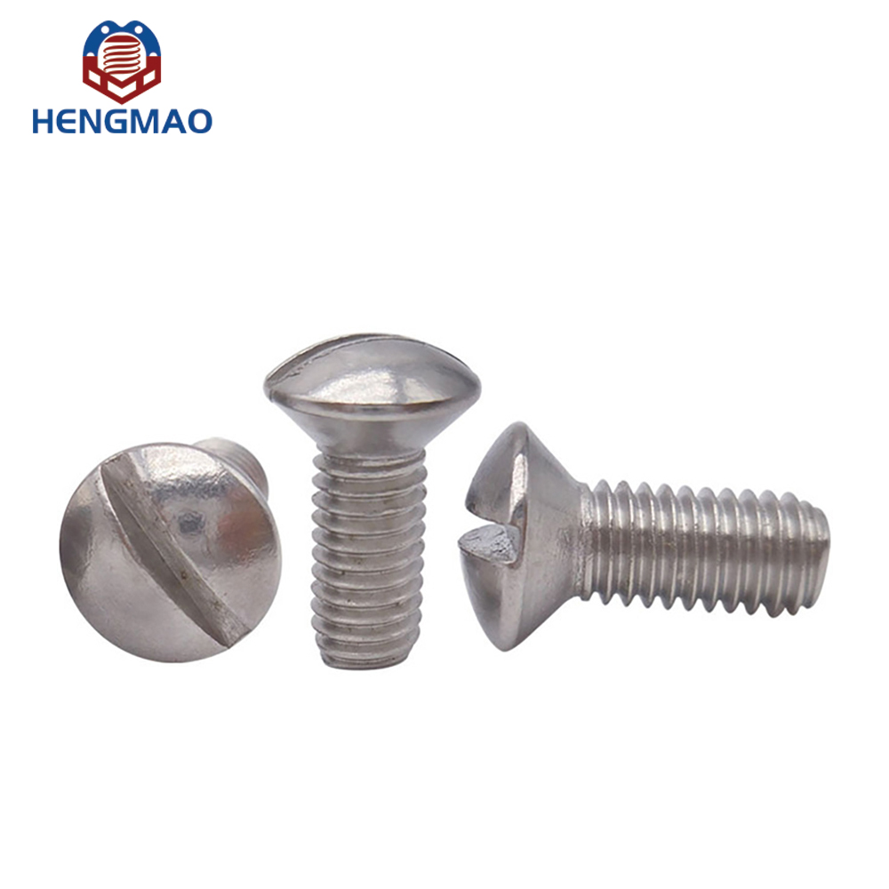 Slotted Raised Countersunk Screws